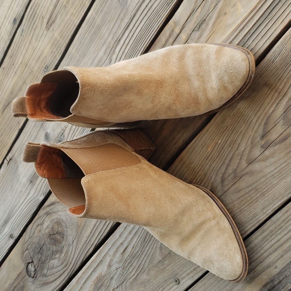 Everlane The Heel Boot Suede